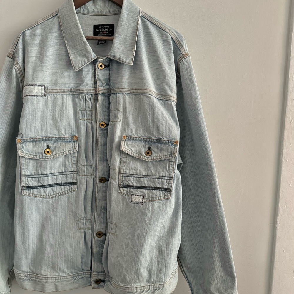Vintage Patched Ralph Lauren Denim Jacket